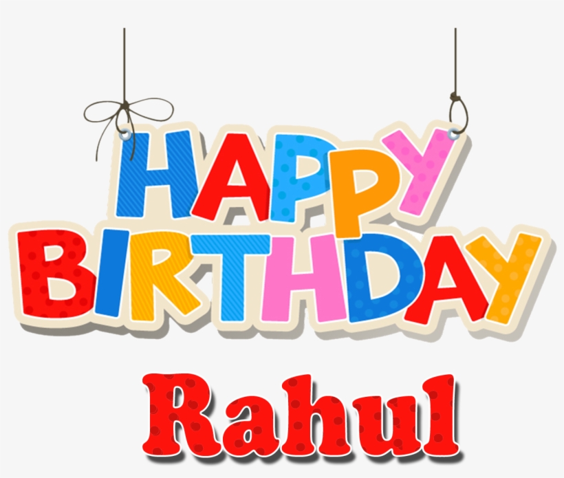 Rahul Happy Birthday Name Png - Happy Birthday Manoj Image Hd , HD Wallpaper & Backgrounds
