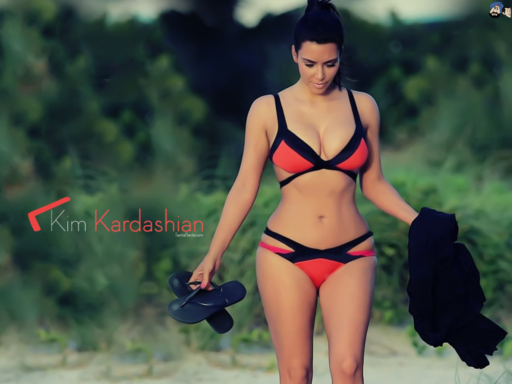 Kim Kardashian Wallpaper - Bathing Suit Body Mindy Kaling , HD Wallpaper & Backgrounds