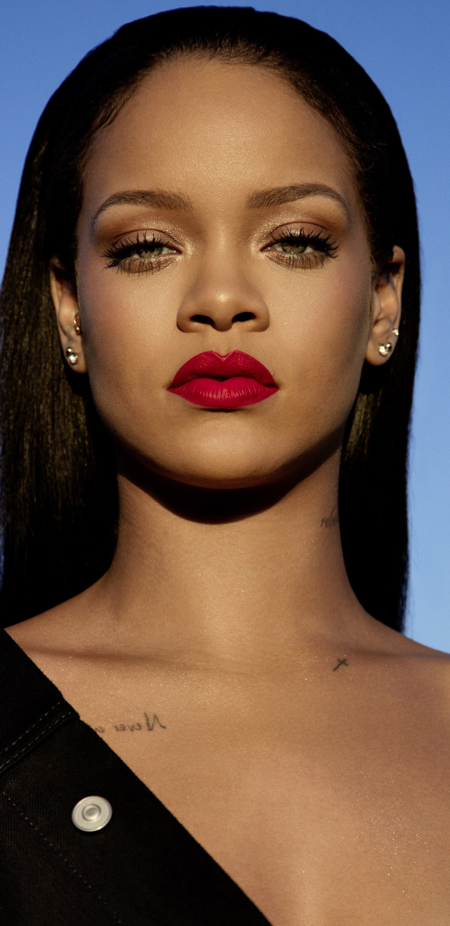 Rihanna Makeup Red Lips , HD Wallpaper & Backgrounds