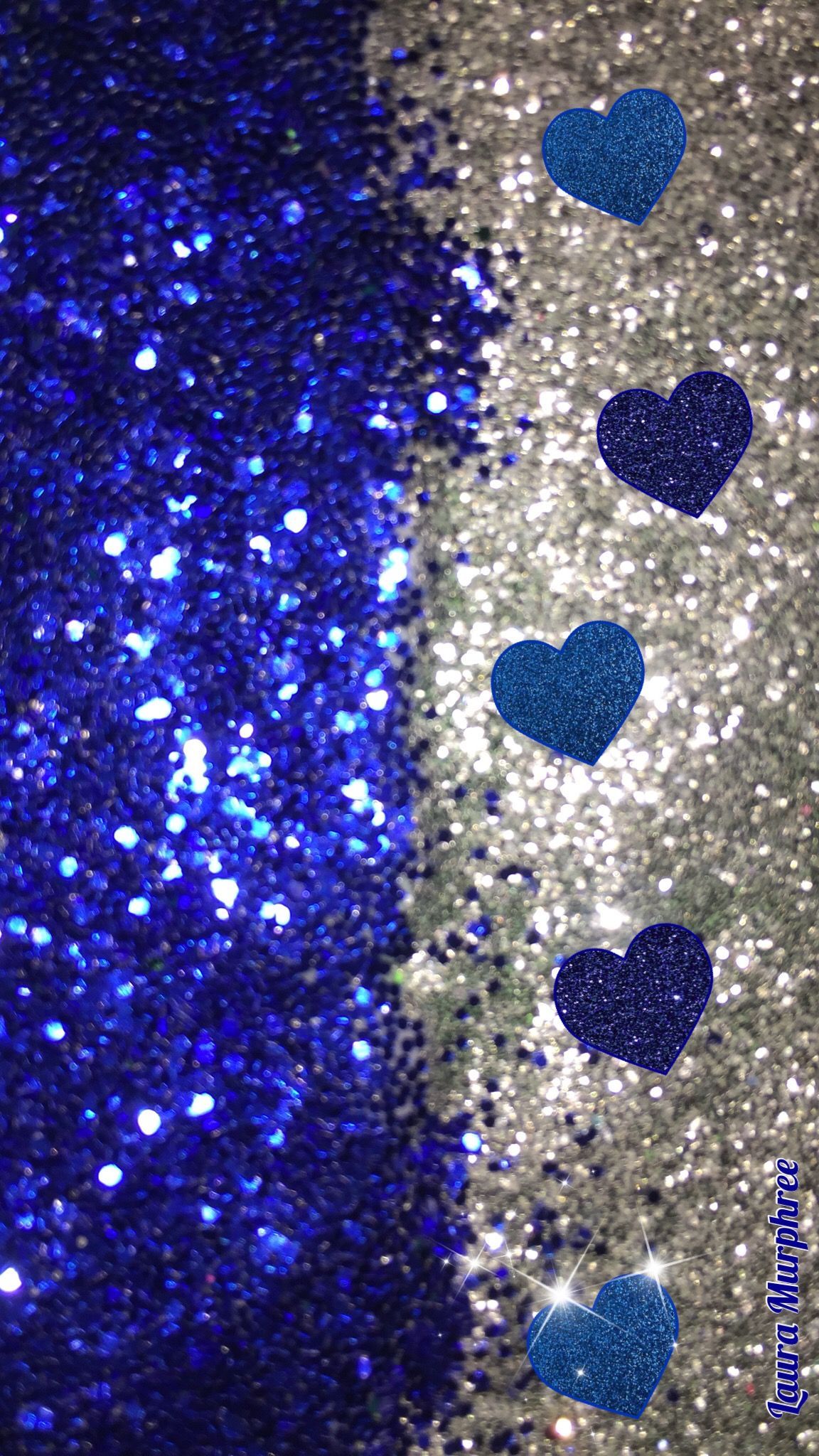 Glitter Phone Wallpaper Sparkle Background Bling Shimmer - Glitter Blue And Silver Background , HD Wallpaper & Backgrounds