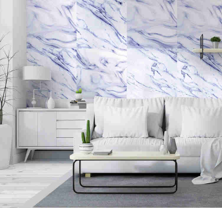 Pattern Wallpaper Blue Marble - Carta Da Parati Effetto Pietra , HD Wallpaper & Backgrounds