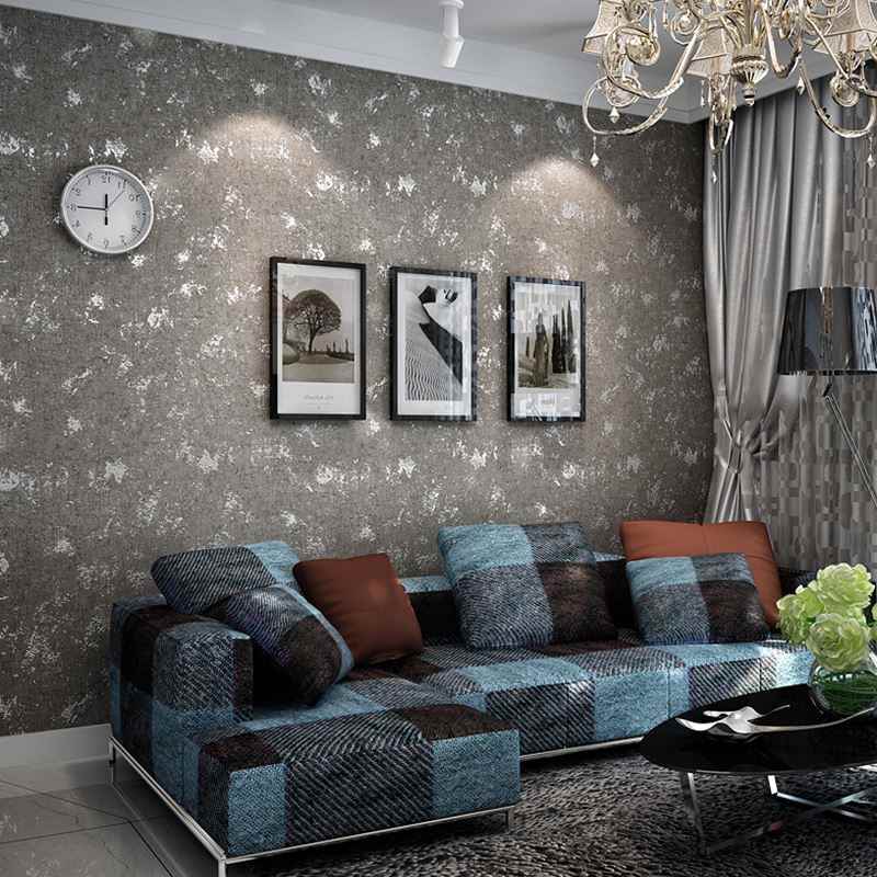 Wallpapers Youman Modern Painting Borders Fabric Dark - Living Room , HD Wallpaper & Backgrounds