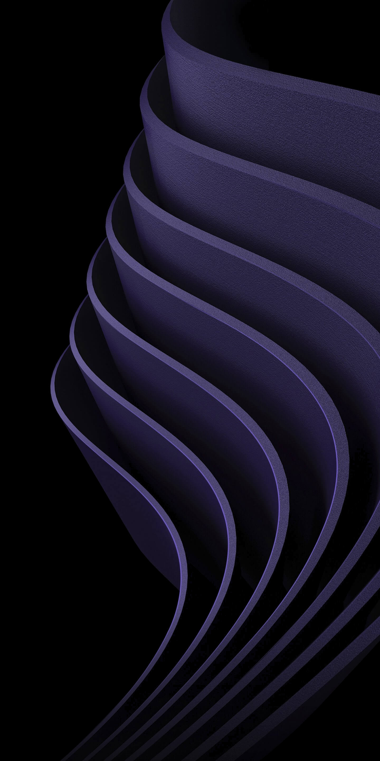 Iphone Oled Wallpaper Idownloadblog Purple Ridges - Zte Axon 10 Pro , HD Wallpaper & Backgrounds