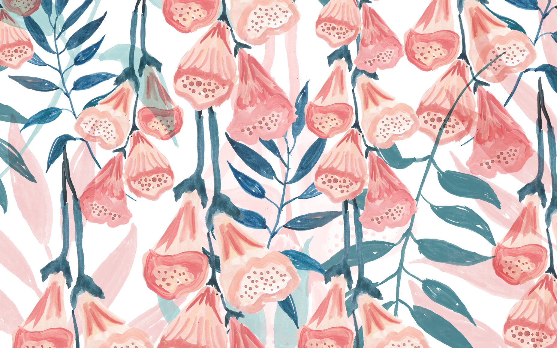 Floral Desktop Background Chloe Hall , HD Wallpaper & Backgrounds