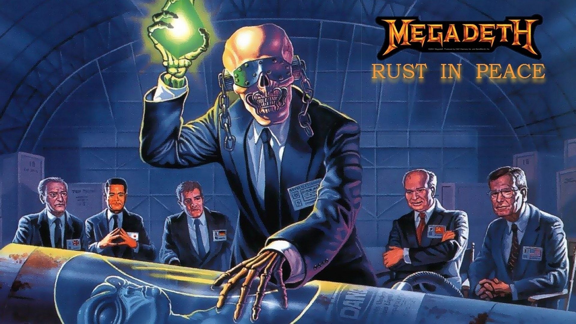 Megadeth Rust In Peace , HD Wallpaper & Backgrounds