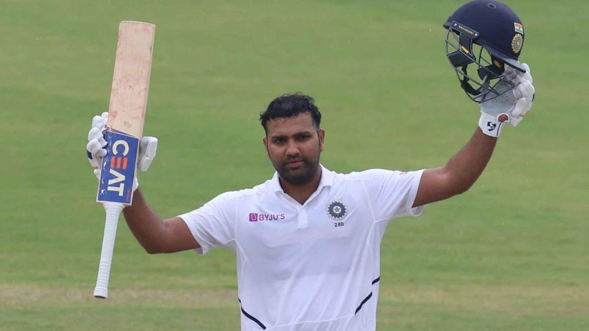 Rohit Sharma Double Century In Test , HD Wallpaper & Backgrounds
