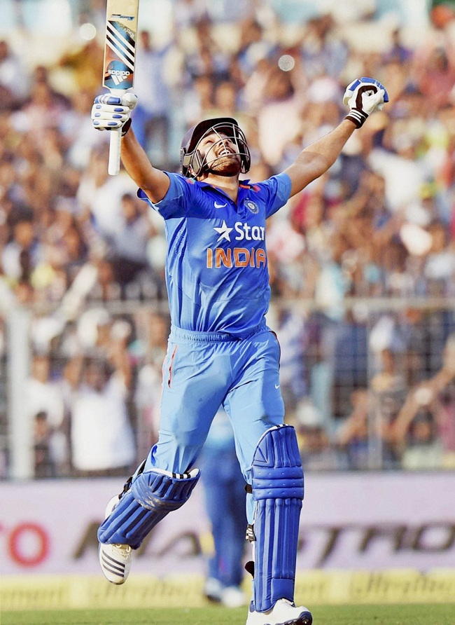 Rohit Sharma - Rohit Sharma Double Centuries Against , HD Wallpaper & Backgrounds