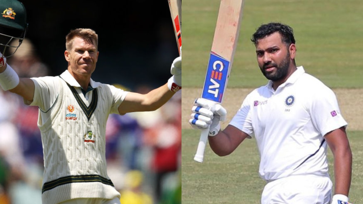 David Warner, Rohit Sharma, David Warner Rohit Sharma, - Rohit Sharma Test Century , HD Wallpaper & Backgrounds