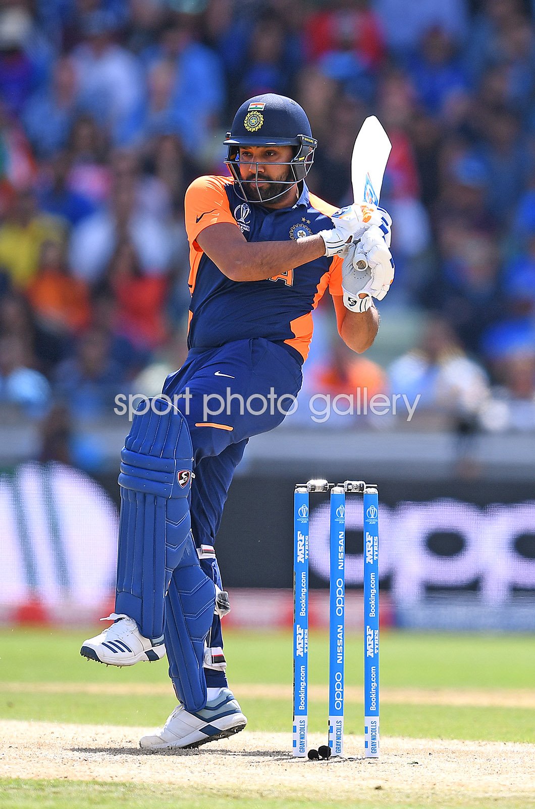 Rohit Sharma India V England Edgbaston World Cup - Rohit Sharma World Cup 2019 , HD Wallpaper & Backgrounds