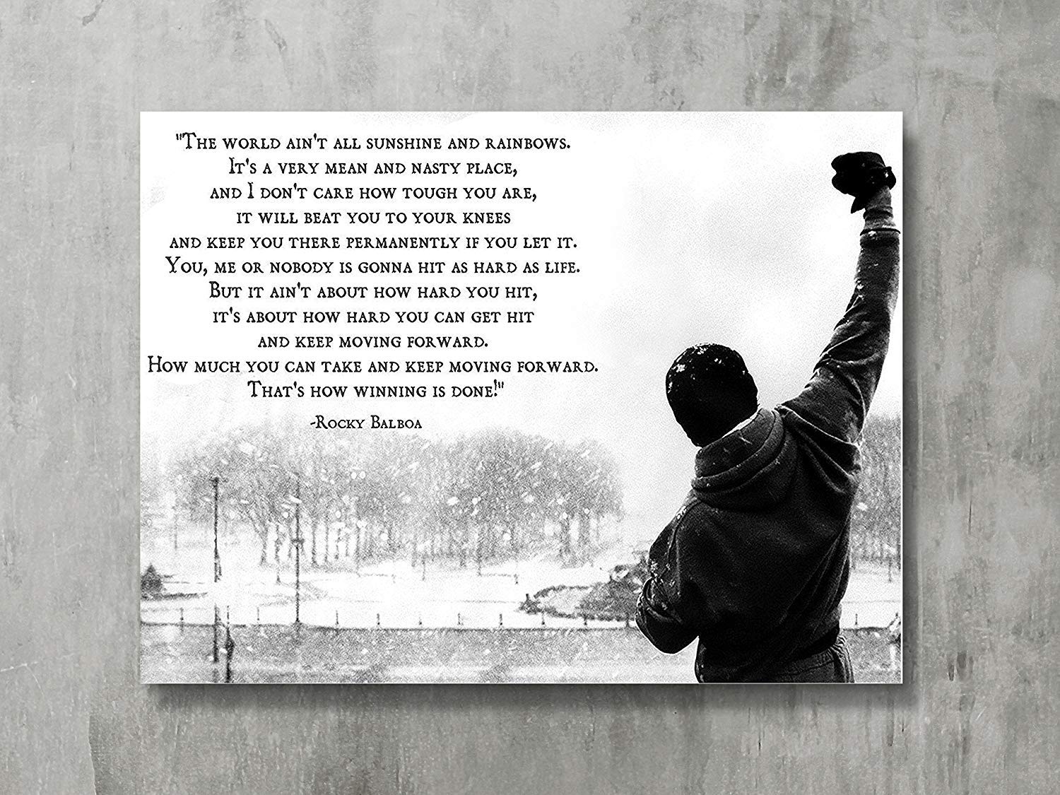 Rocky Balboa Quotes Wallpaper - Rocky Balboa Quotes , HD Wallpaper & Backgrounds