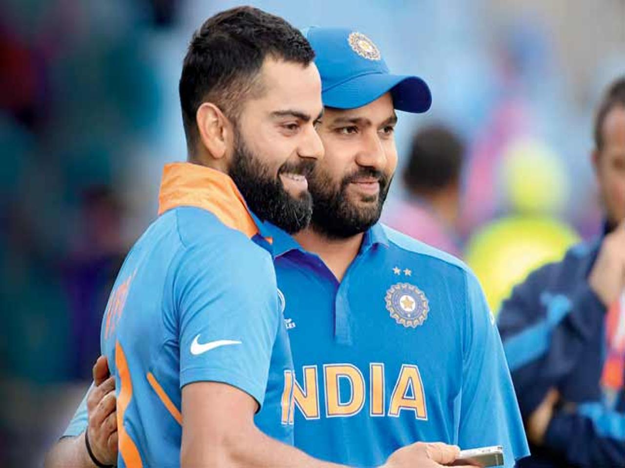 Rohit Sharma And Virat Kohli , HD Wallpaper & Backgrounds