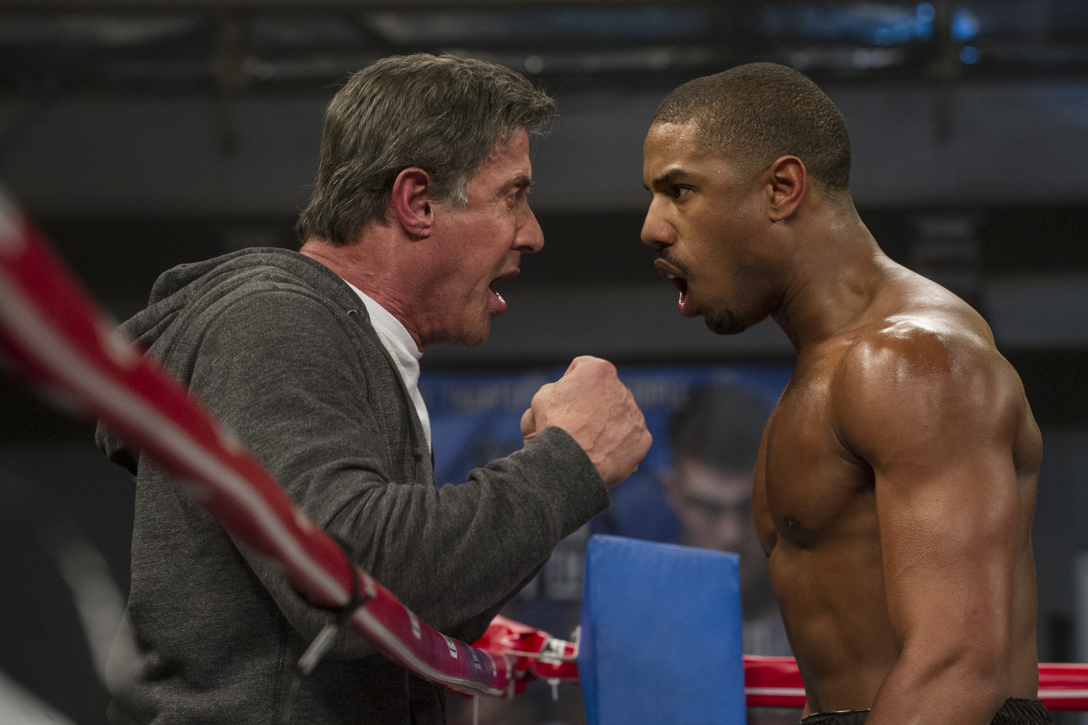 Rocky Balboa Wallpaper Hd - Rocky Balboa Adonis Creed , HD Wallpaper & Backgrounds