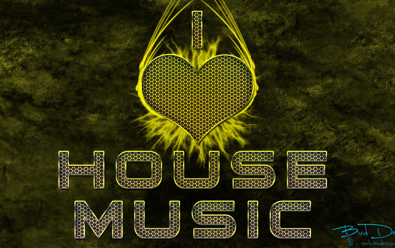 I Love House Music Wallpapers - Animated Lightning , HD Wallpaper & Backgrounds