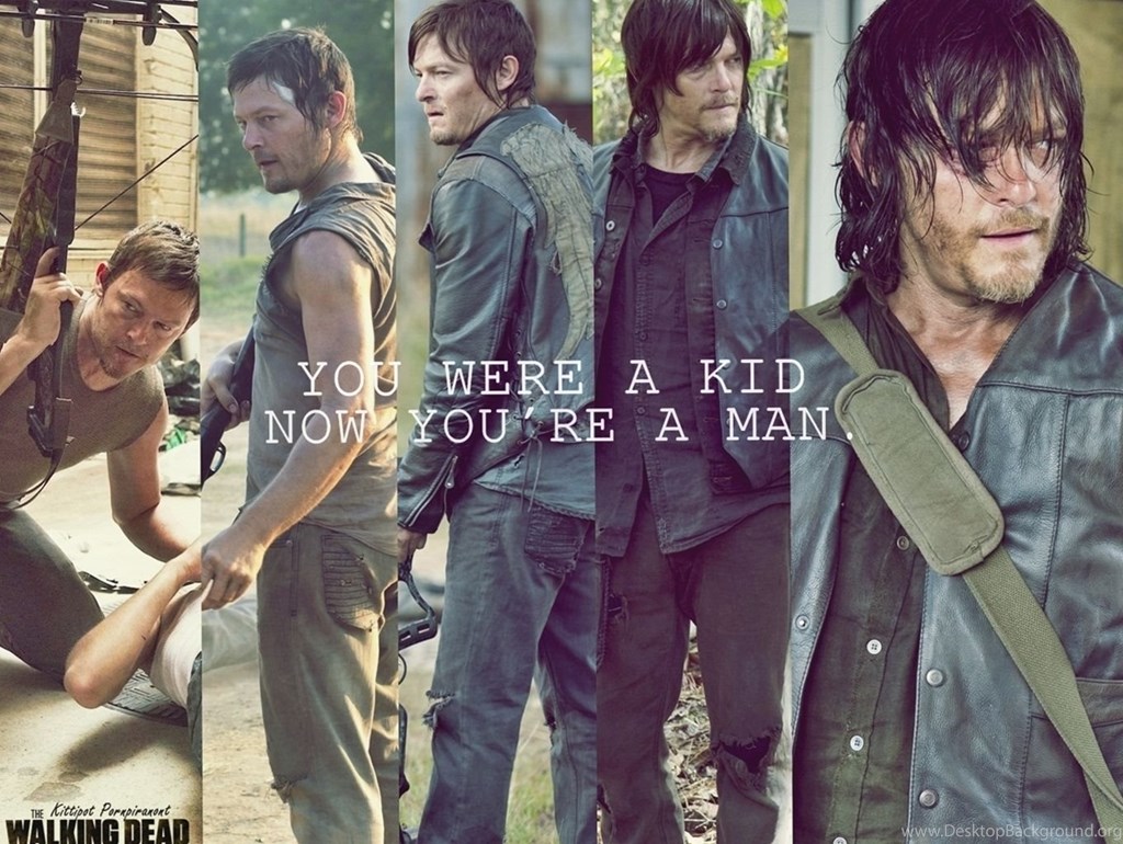 The Walking Dead Wallpaper - Daryl Dixon , HD Wallpaper & Backgrounds