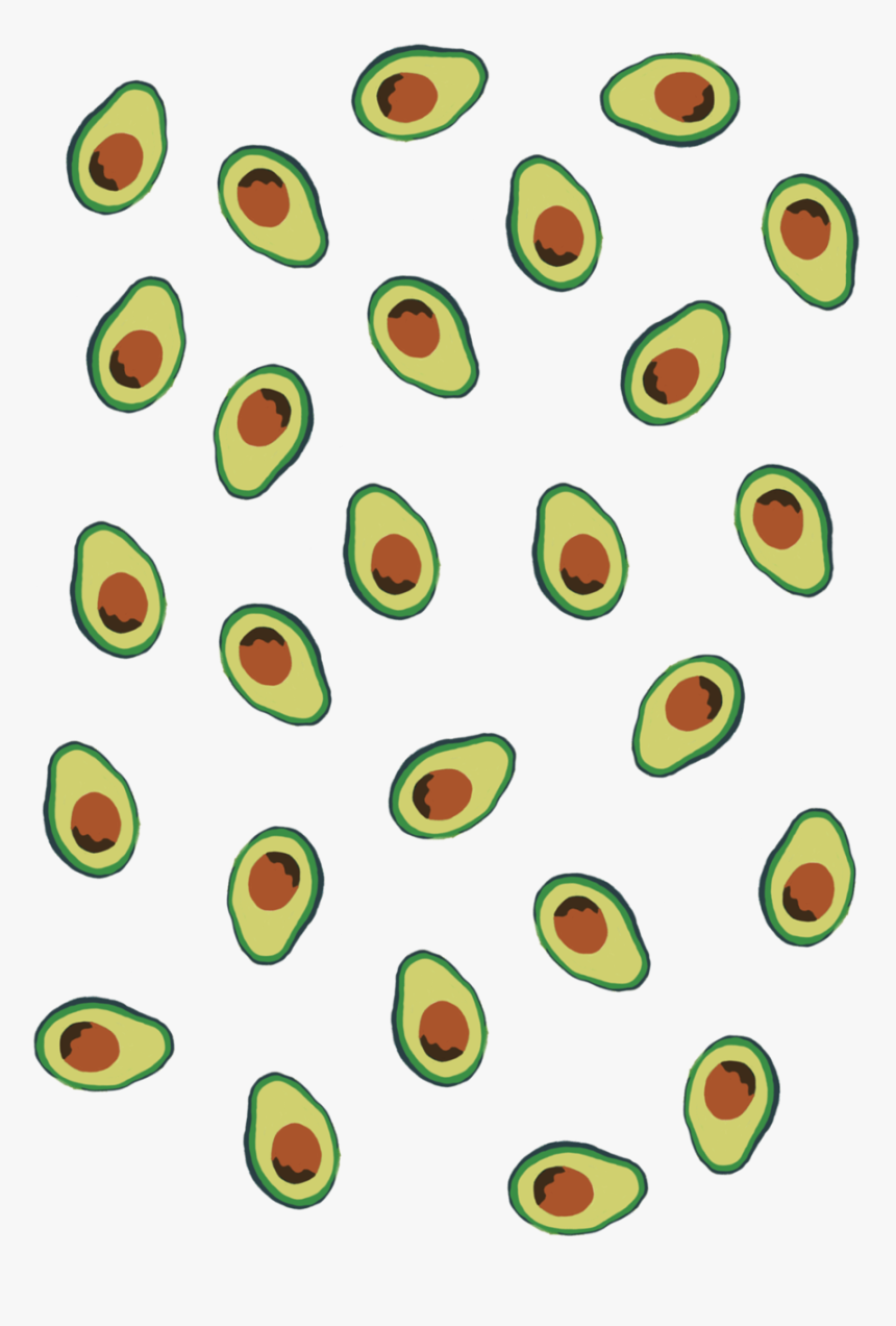 Avocado Transparent, Hd Png Download, Free Download - Cute Avocado Transparent Background , HD Wallpaper & Backgrounds