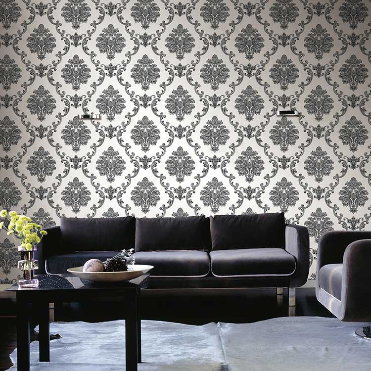 Luxurious Flower Wallpaper Design Pvc Wallpaper For - Flower Wallpaper Home Decor , HD Wallpaper & Backgrounds