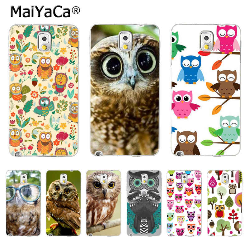 Maiyaca Cute Owl Wallpaper Phone Accessories Case For - Samsung Galaxy S4 Tapeta Etui Na Telefon , HD Wallpaper & Backgrounds
