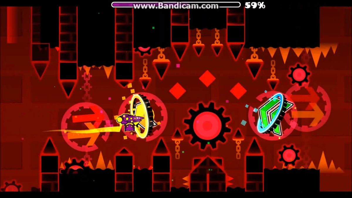 Geometry Dash Another Cataclysm By Findexi - 4 Demons Geometry Dash , HD Wallpaper & Backgrounds
