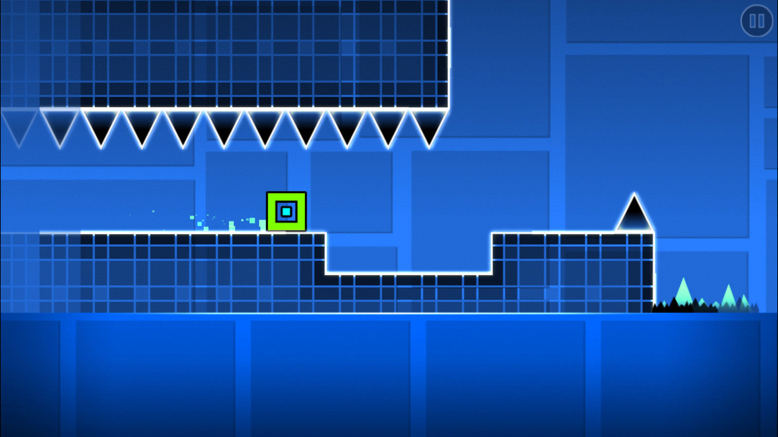 Taking A Break Can Help You De-stress And Come Back - Plane Geometry Dash Background , HD Wallpaper & Backgrounds