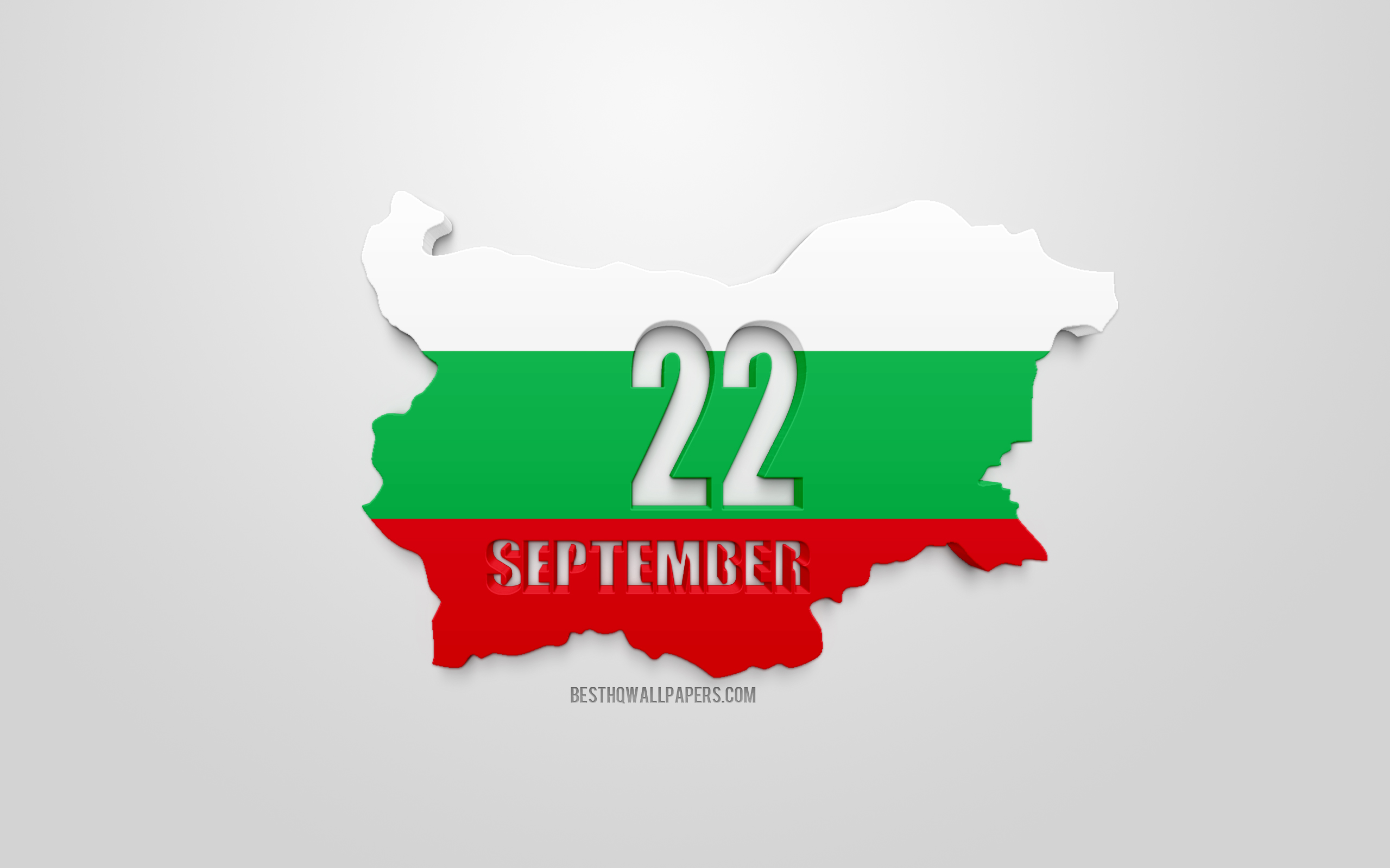 Bulgarian Declaration Of Independence, National Holiday - Bulgaria Flag And Map , HD Wallpaper & Backgrounds