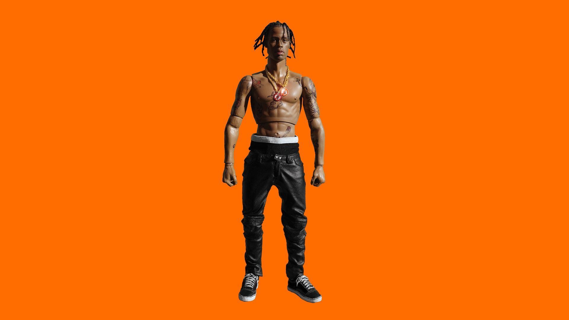 Travis Scott Rodeo Wallpaper - Travis Scott Action Figure , HD Wallpaper & Backgrounds