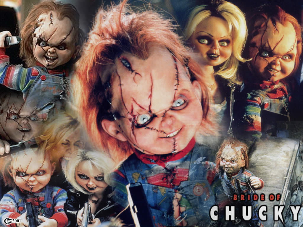 Bride Of Chucky Wallpaper - Bride Of Chucky Chucky , HD Wallpaper & Backgrounds