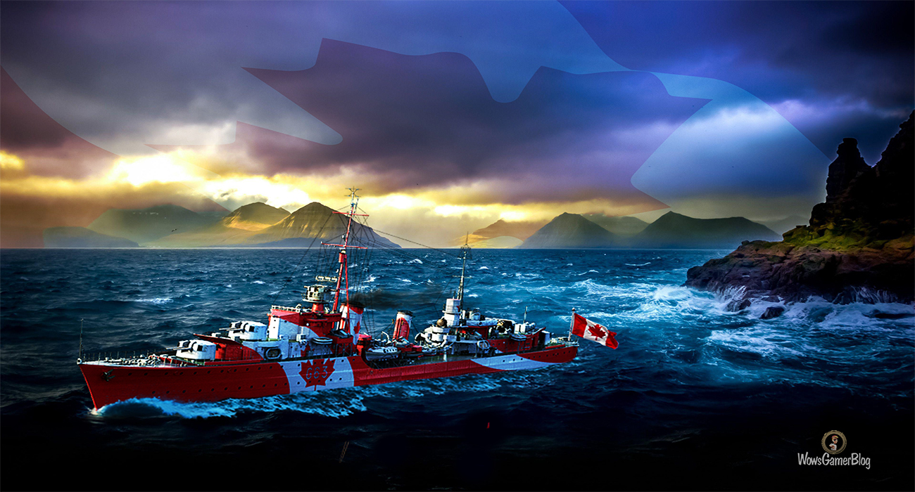 Haida Wallpaper Wows Gamer Blog Com - World Of Warships Haida , HD Wallpaper & Backgrounds