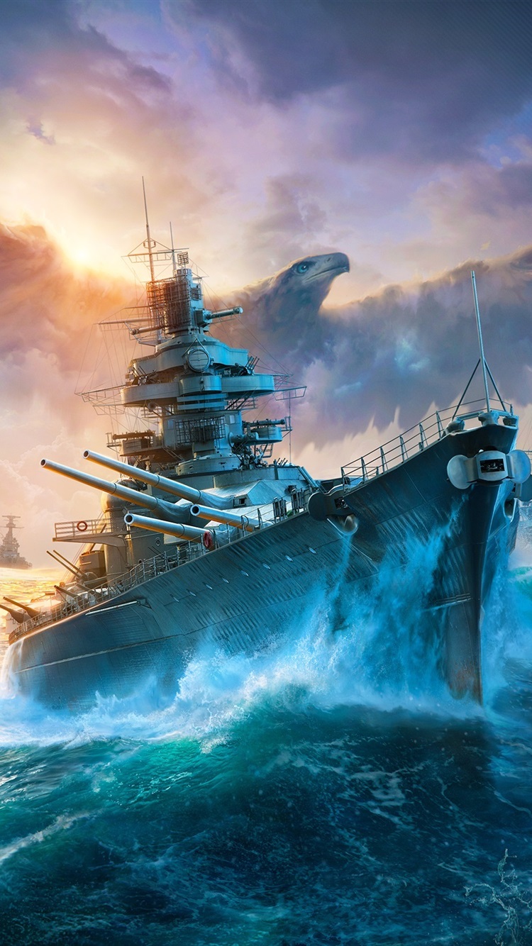 World Of Warship Wallpaper Iphone , HD Wallpaper & Backgrounds