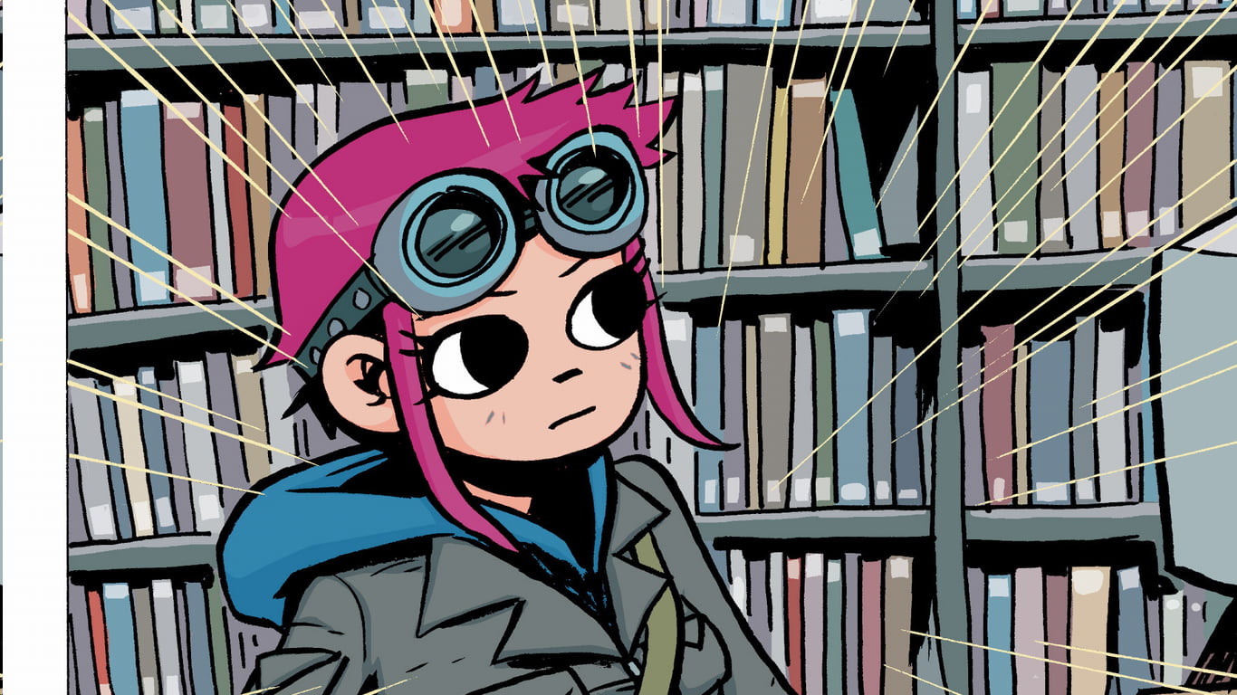 Ramona Scott Pilgrim Vs The World Comic , HD Wallpaper & Backgrounds