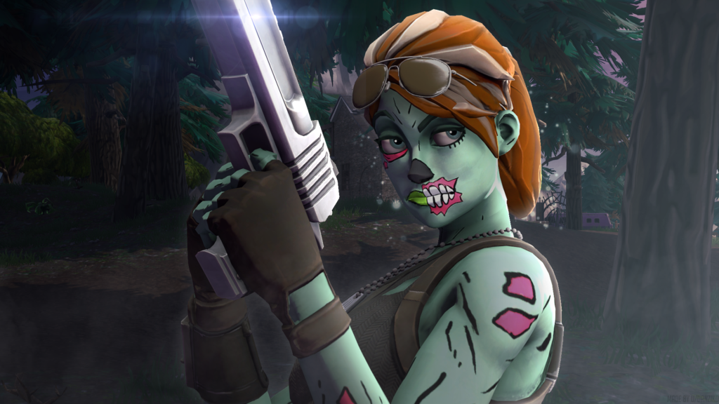 Fortnite Wallpaper Ghoul Trooper , HD Wallpaper & Backgrounds