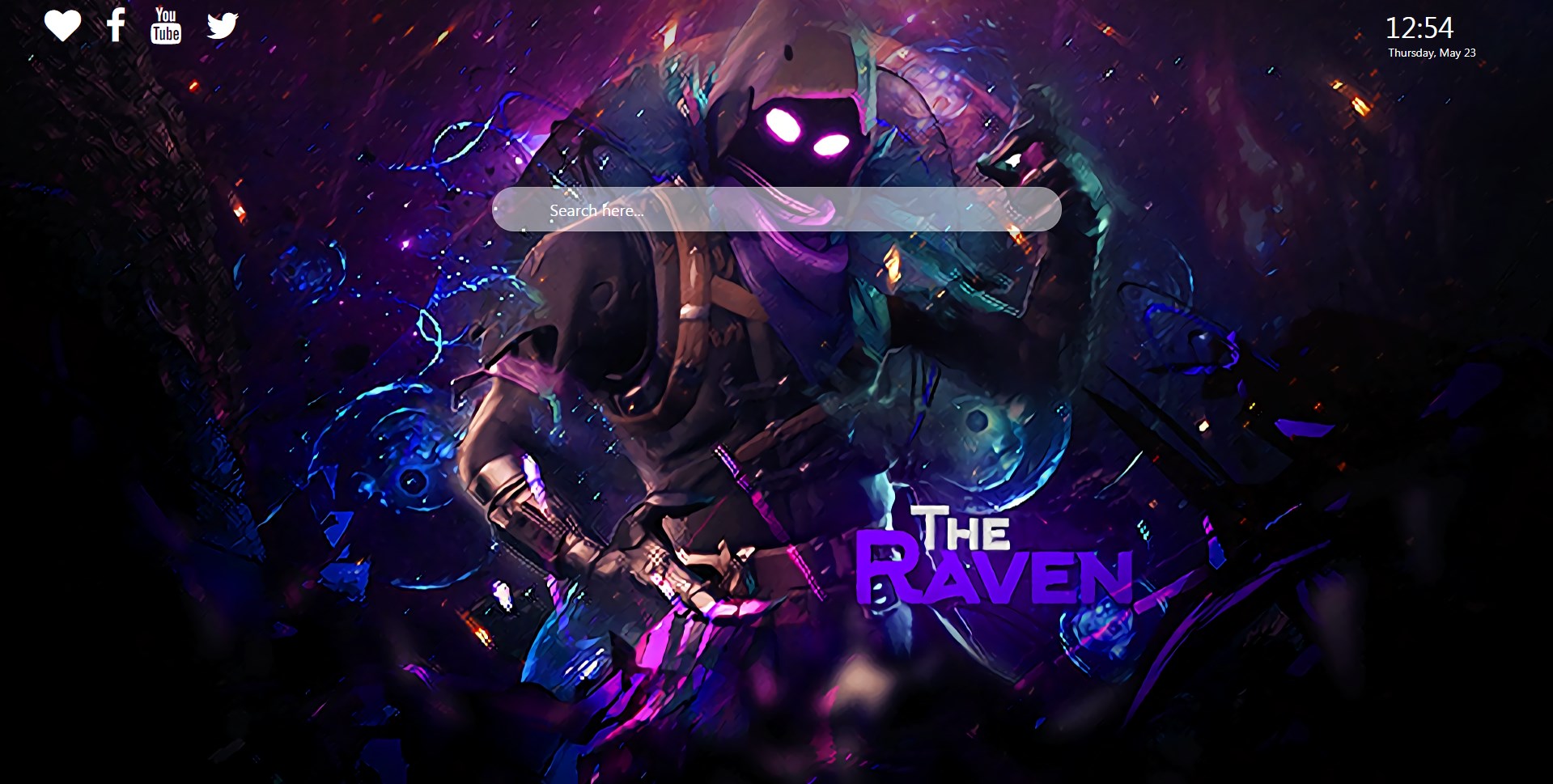 Fortnite Wallpaper Raven , HD Wallpaper & Backgrounds