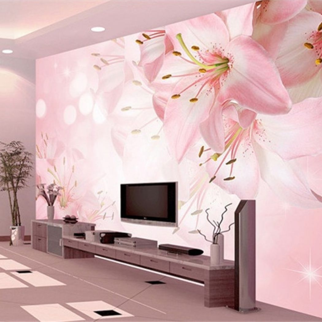 Bunga Lily Pink , HD Wallpaper & Backgrounds