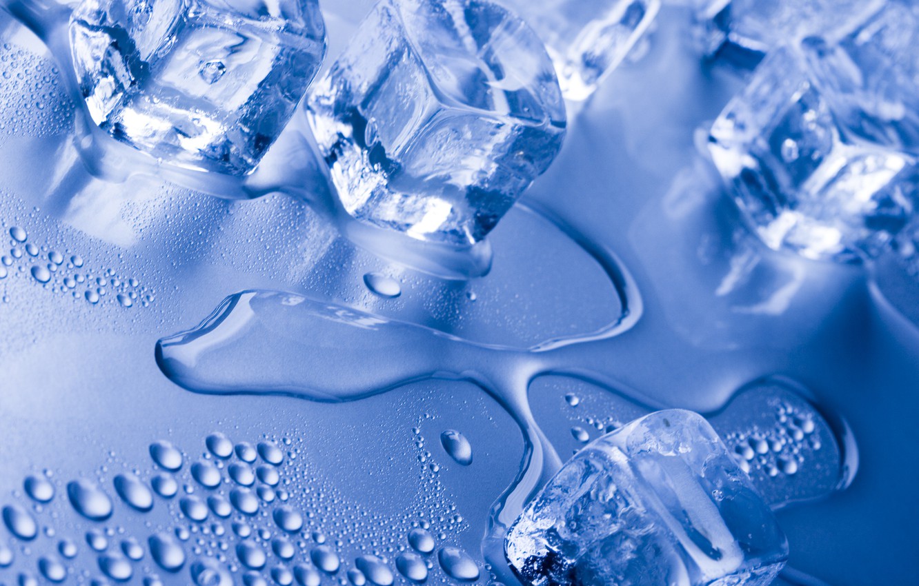 Photo Wallpaper Water, Water, Ice Cube, Ice Cube - 冰 塊 背景 , HD Wallpaper & Backgrounds