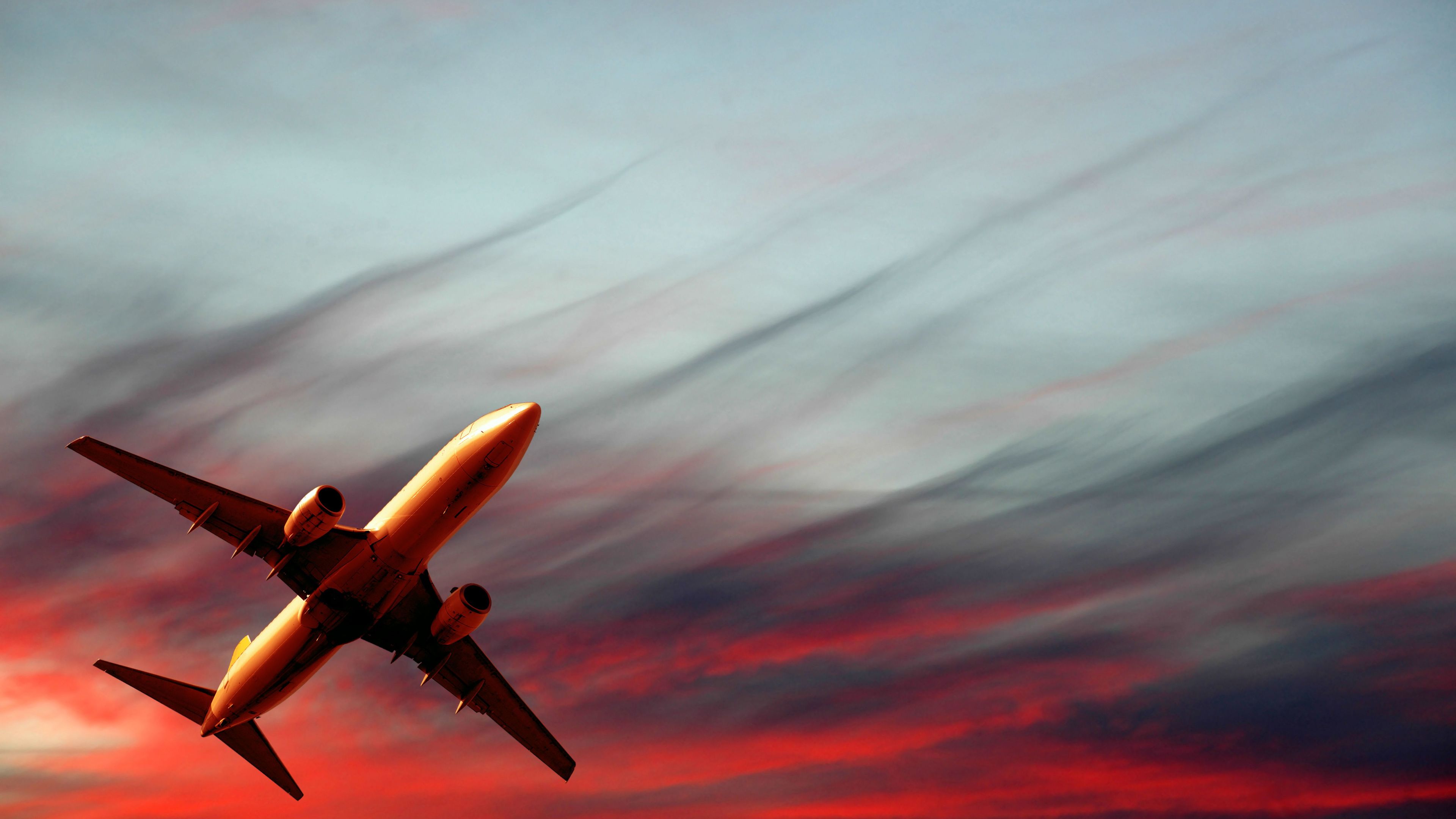 Passenger Plane 4k - Happy International Civil Aviation Day , HD Wallpaper & Backgrounds