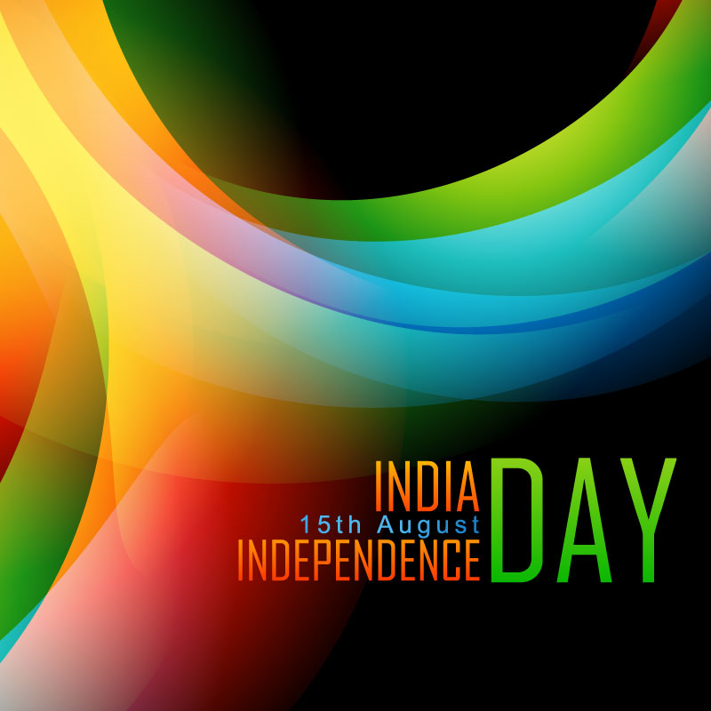 India Independence Day Vector - Independence Day Indian Background , HD Wallpaper & Backgrounds