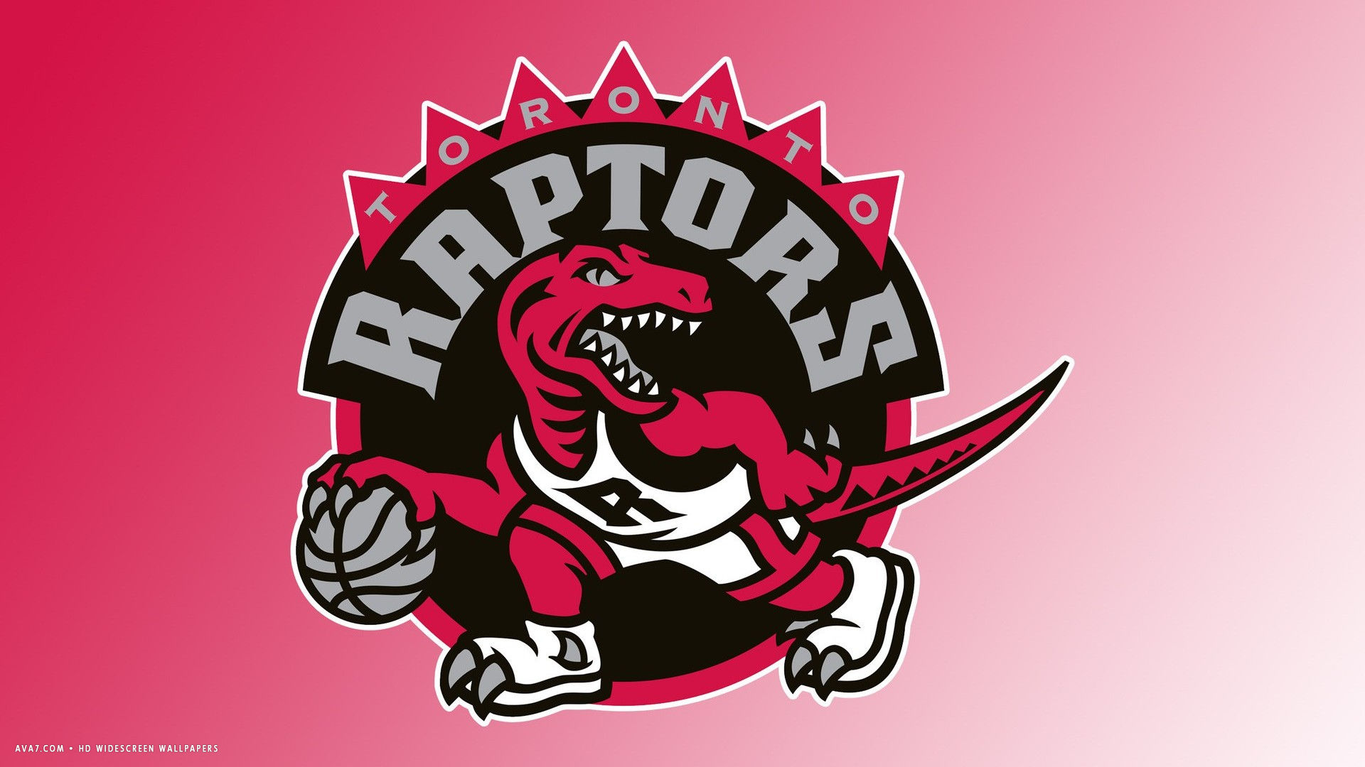 Toronto Raptors Nba Basketball Team Hd Widescreen Wallpaper - Toronto Raptors Logo Black , HD Wallpaper & Backgrounds