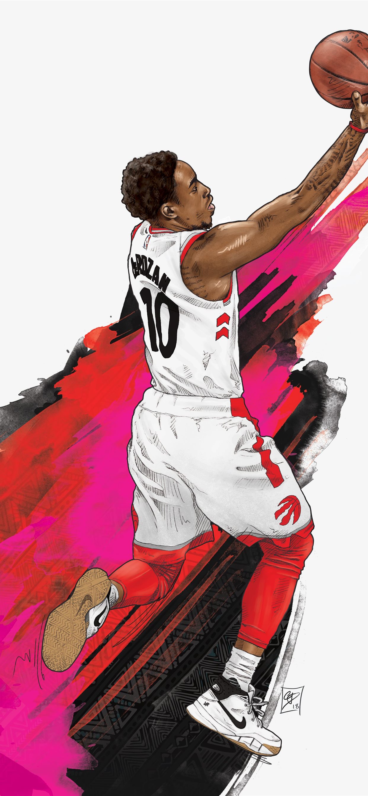 Demar Derozan Clip Art , HD Wallpaper & Backgrounds