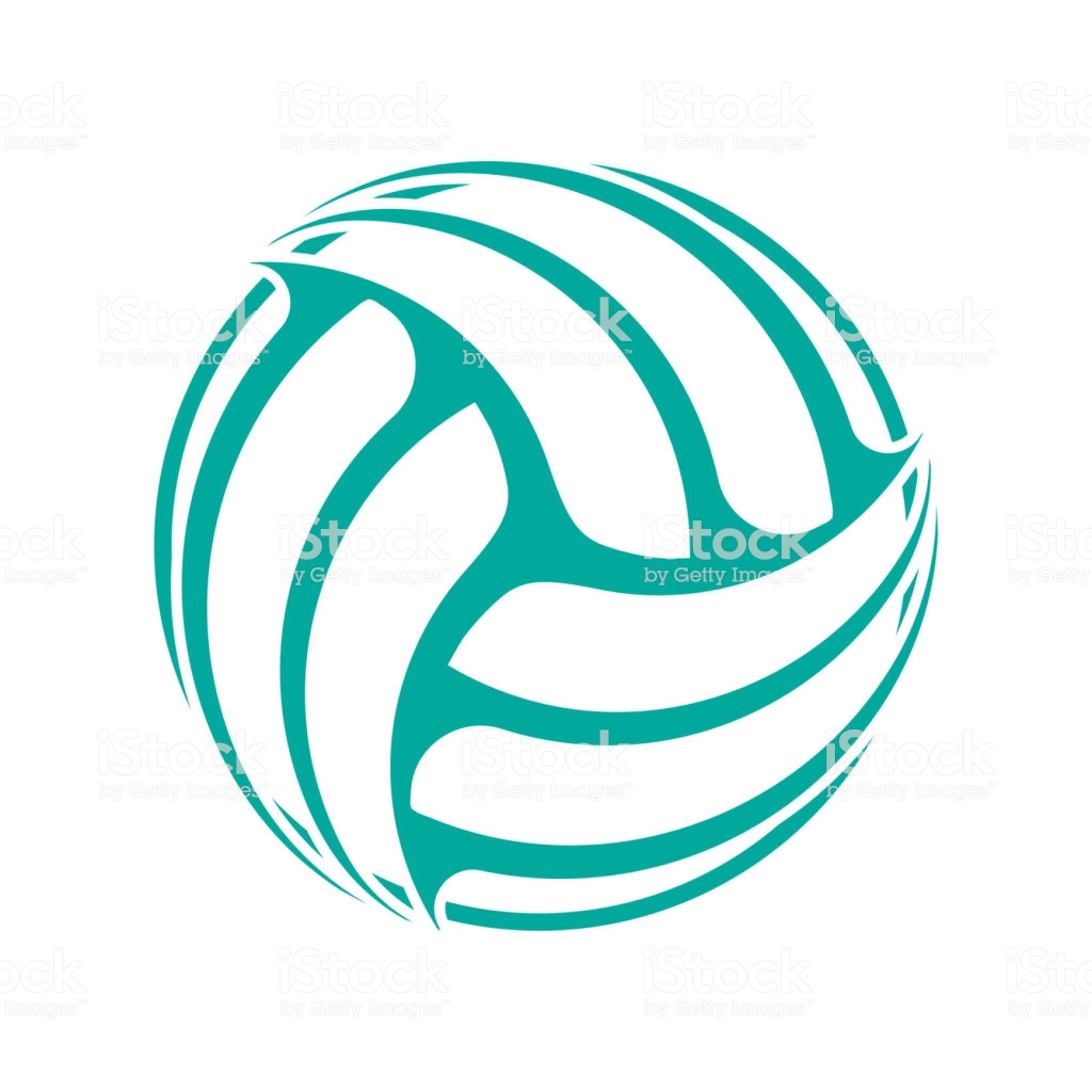 Volleyball Blue Absttract Symbol Wallpaper - Volleyball , HD Wallpaper & Backgrounds