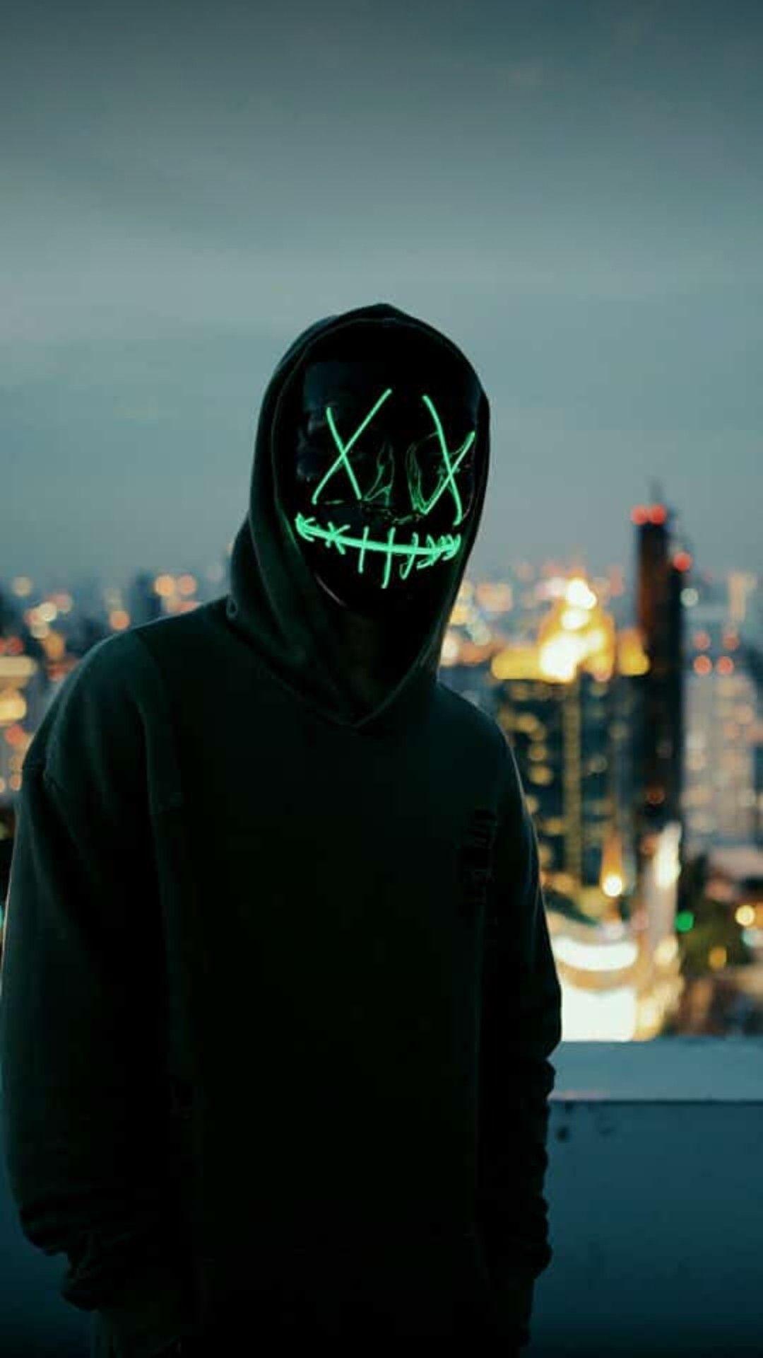 Anonymous Mask With Hoodie , HD Wallpaper & Backgrounds