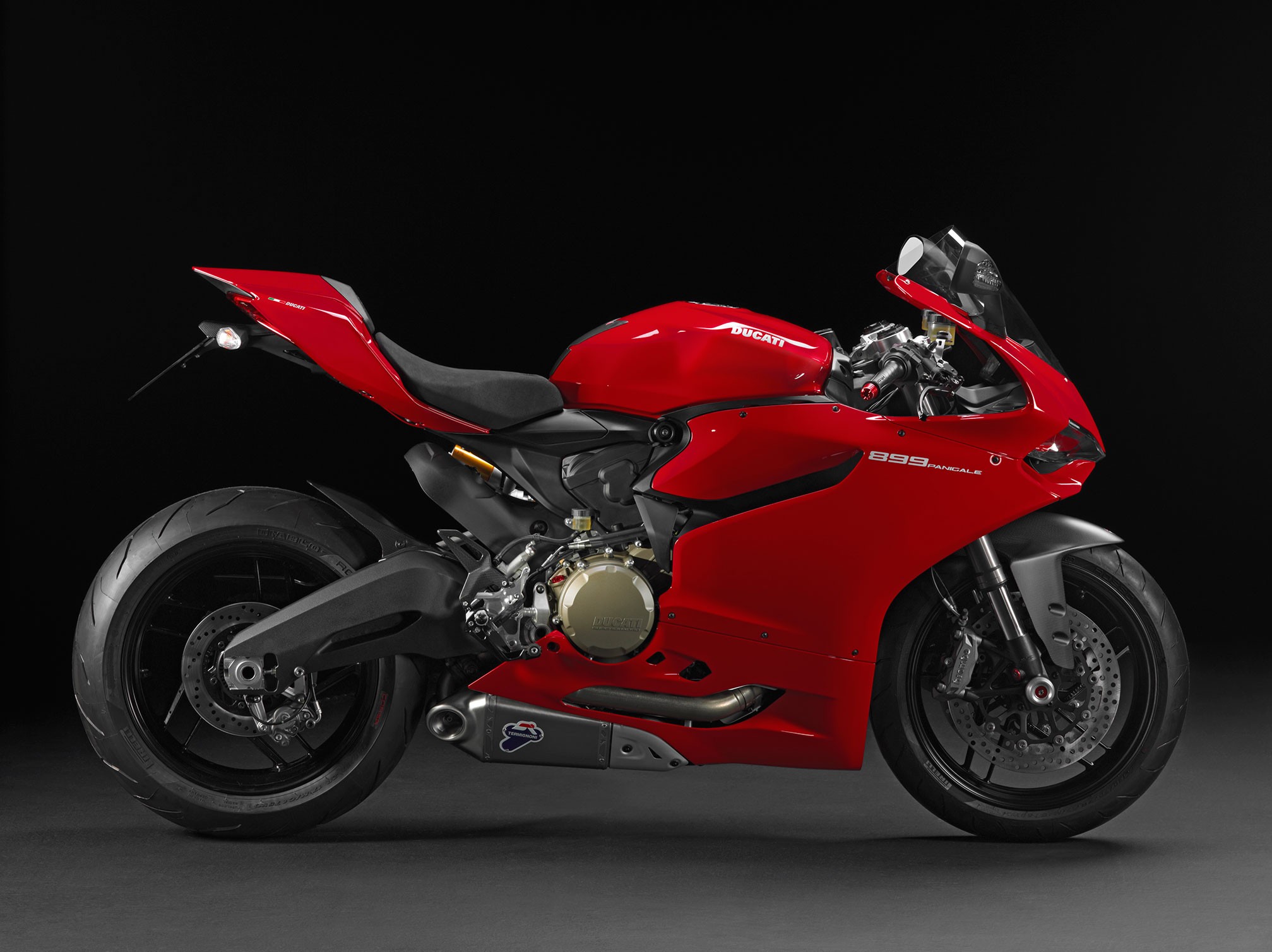 Red Ducati Panigale 899 , HD Wallpaper & Backgrounds