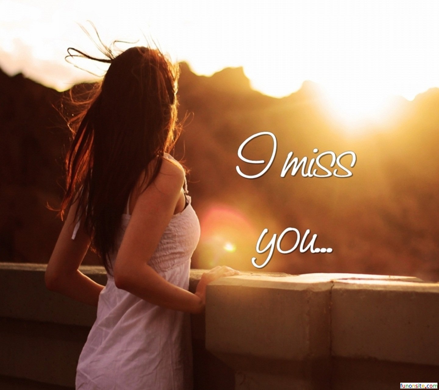 Love Wallpaper I Miss You New Wallpaper 2017 Funonsite - Lonely Girl Images Hd , HD Wallpaper & Backgrounds