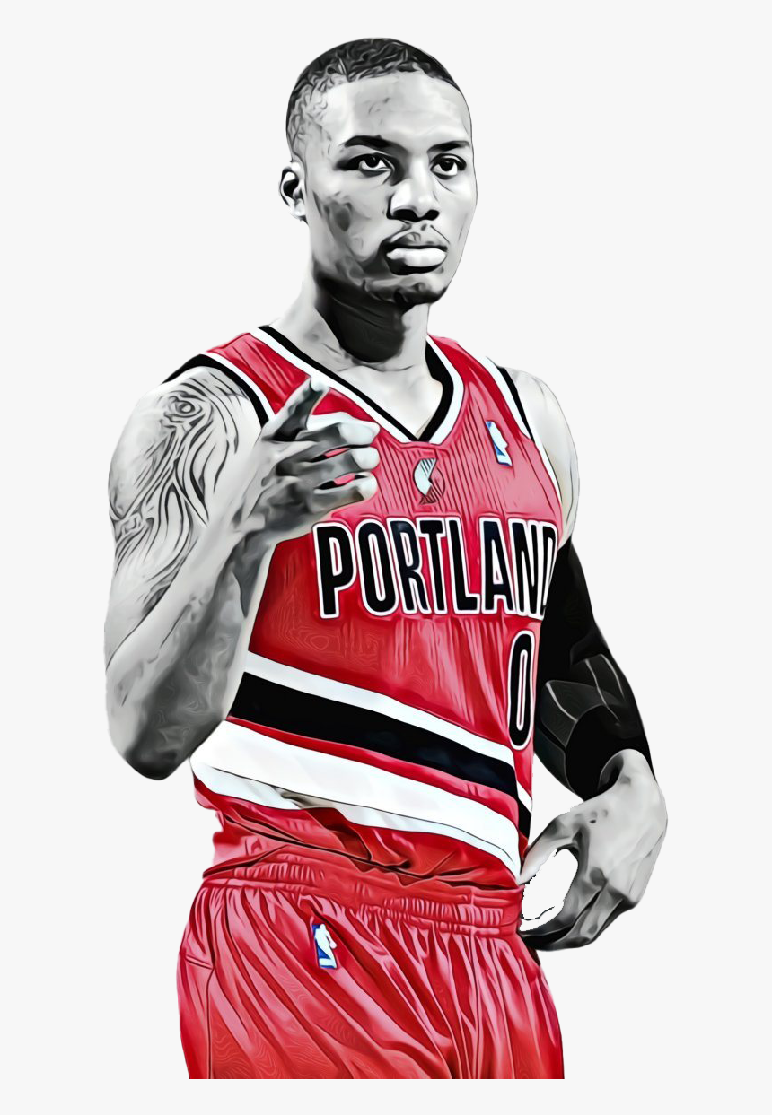 Damian Lillard Transparent Background Png - Damian Lillard , HD Wallpaper & Backgrounds