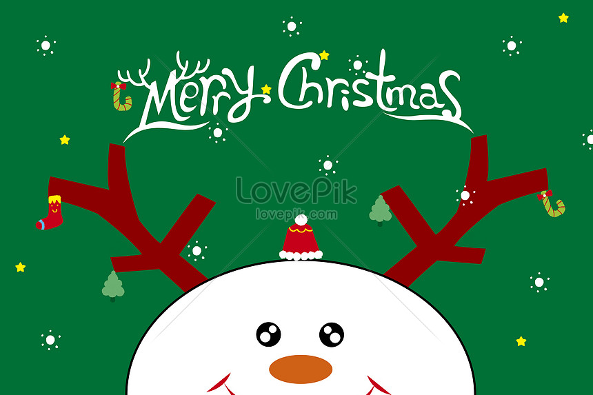 Christmas Card Wallpaper Photo - Cartoon , HD Wallpaper & Backgrounds