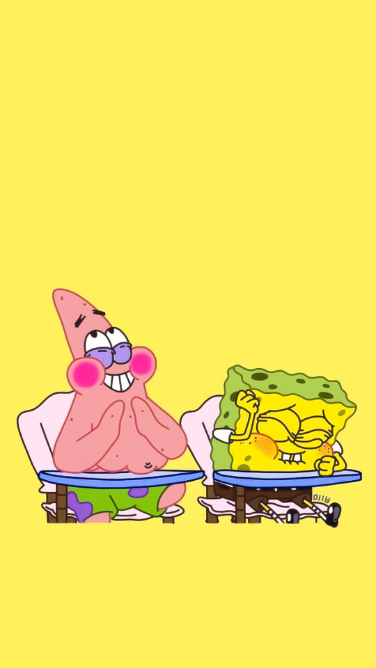 Iphone Spongebob And Patrick , HD Wallpaper & Backgrounds