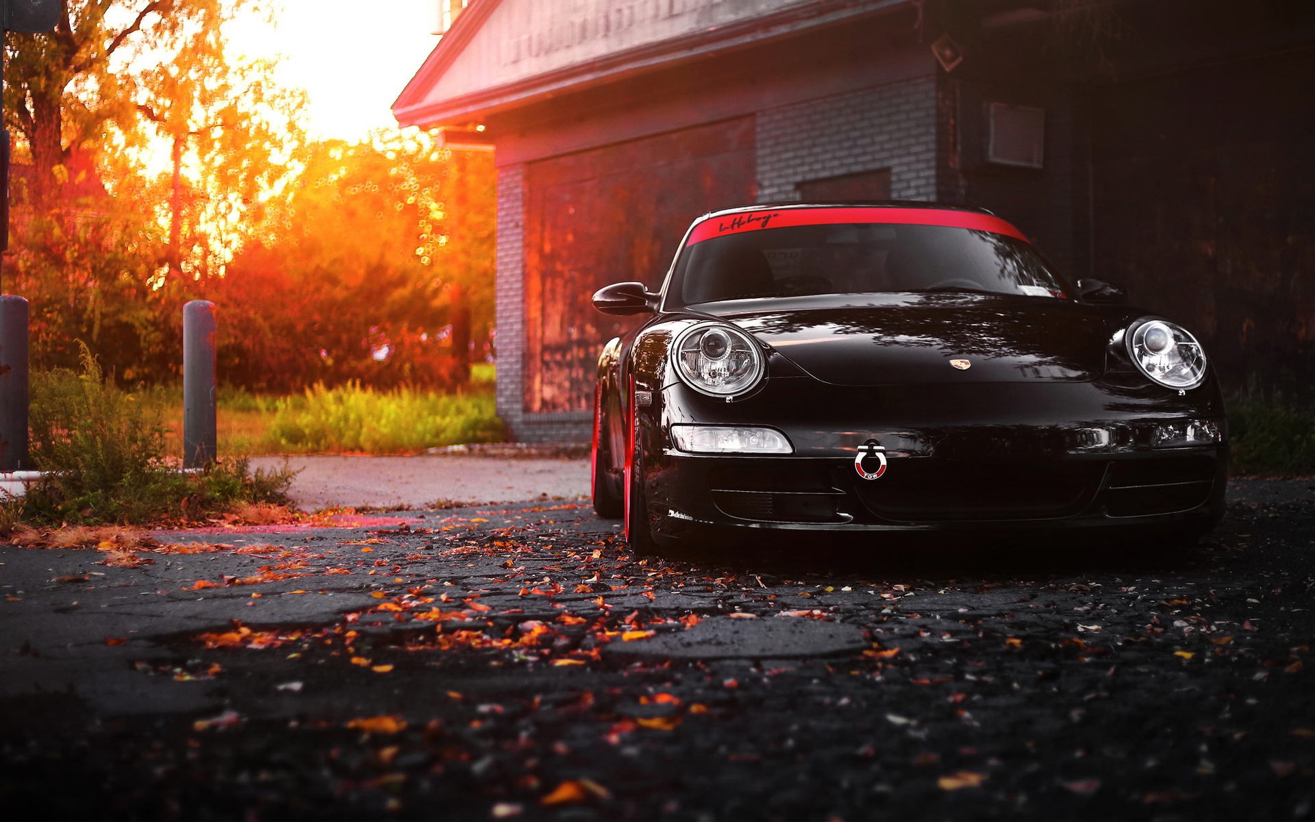 Black Porsche Wallpaper Hd , HD Wallpaper & Backgrounds