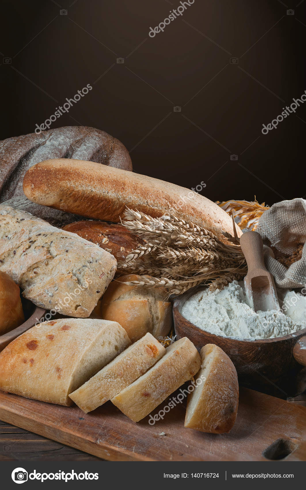 Bakery Products Wallpaper Stock Photo - Sourdough , HD Wallpaper & Backgrounds