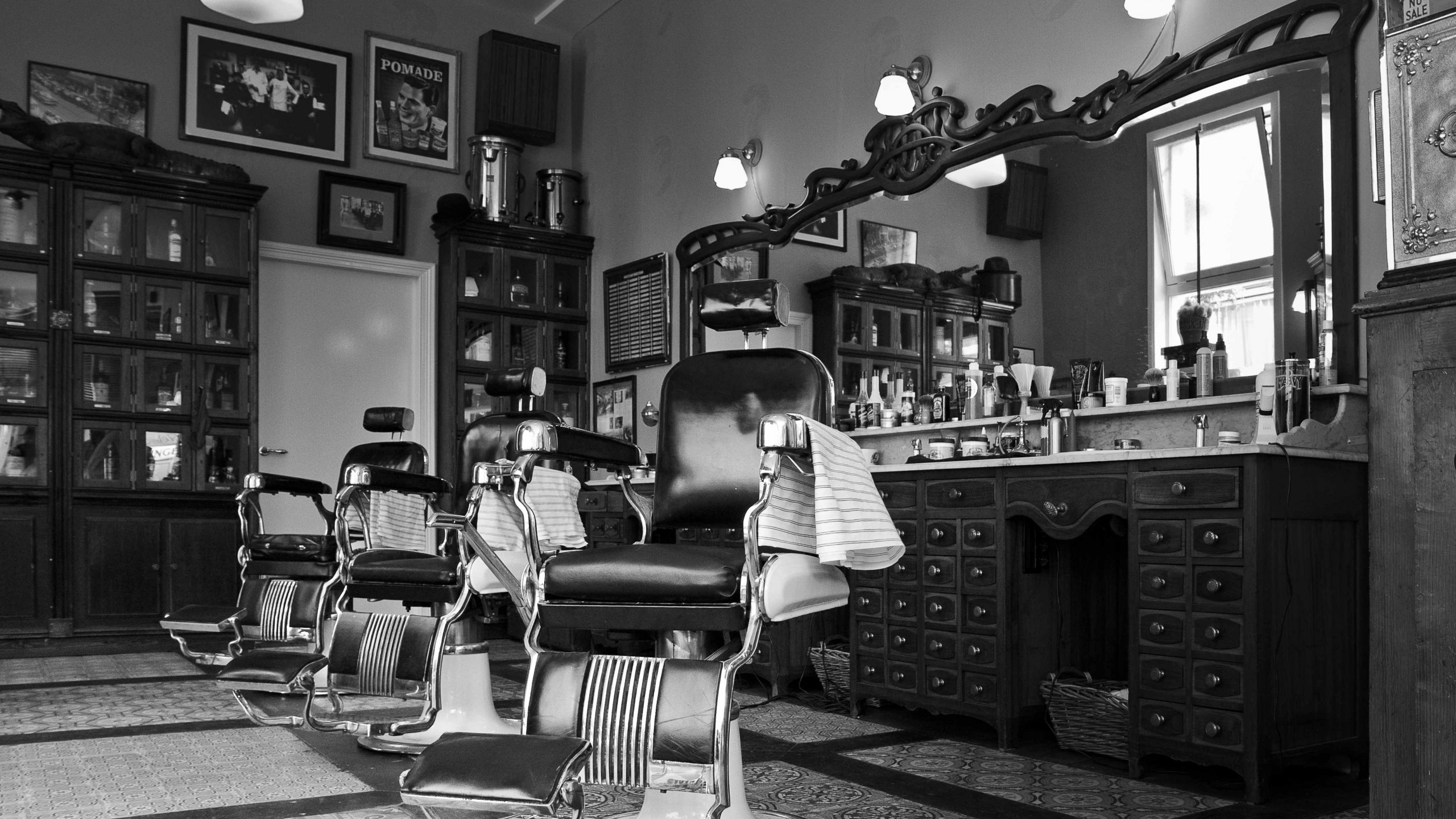 Old Barber Shop Free , HD Wallpaper & Backgrounds