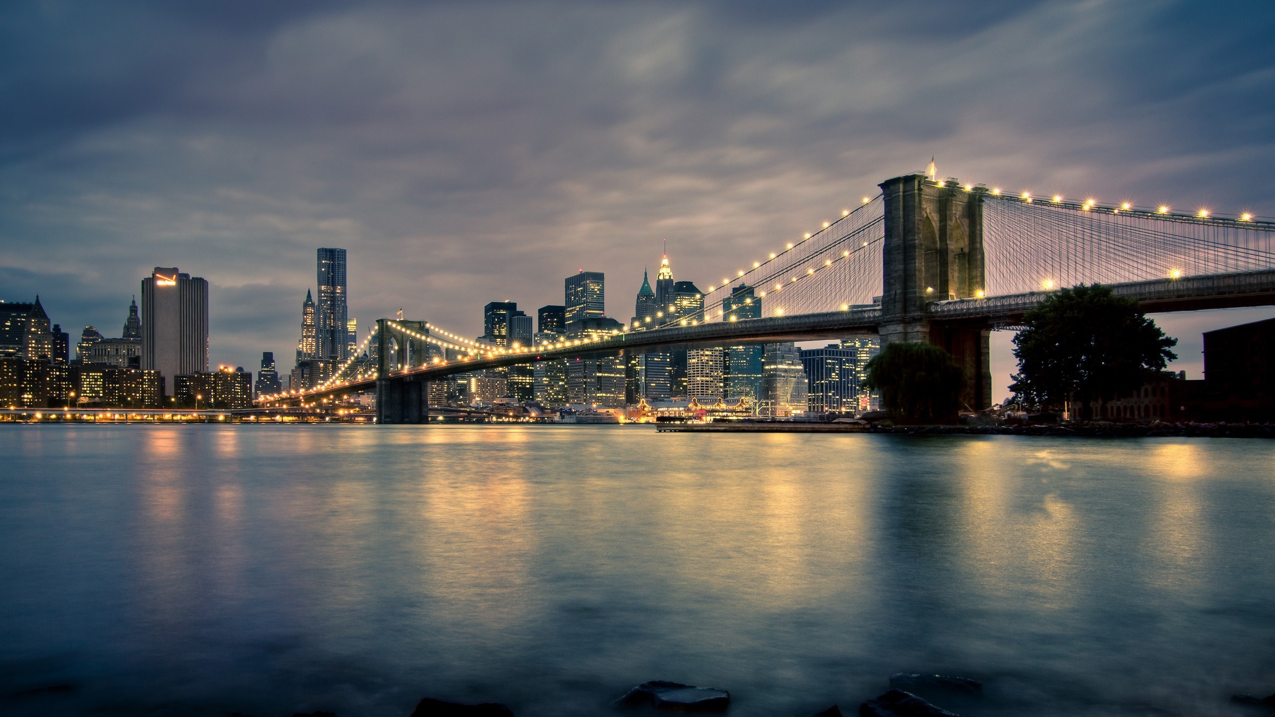 File Name - - Hd Desktop Wallpaper Brooklyn Bridge , HD Wallpaper & Backgrounds