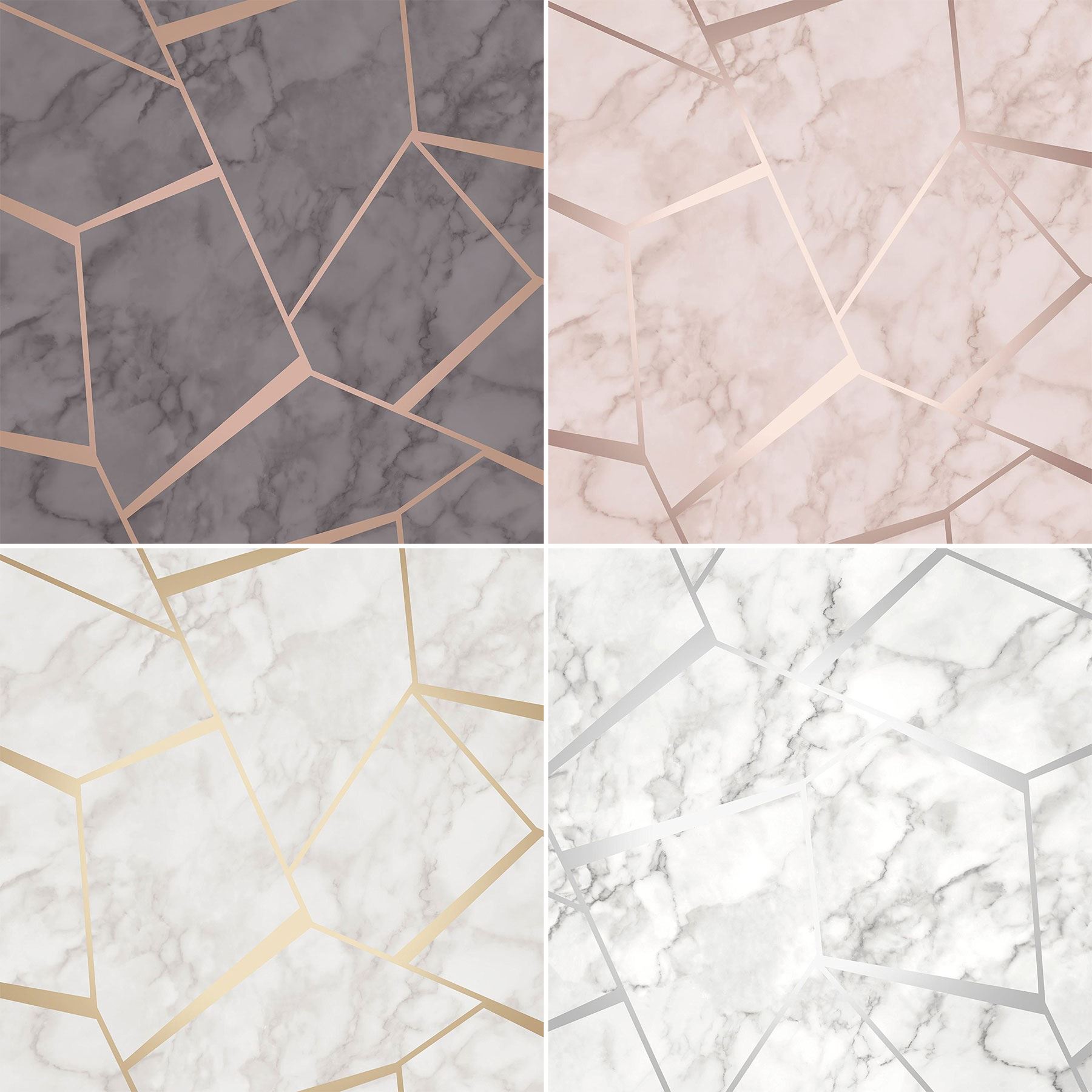 Rose Gold Marble Metallic , HD Wallpaper & Backgrounds