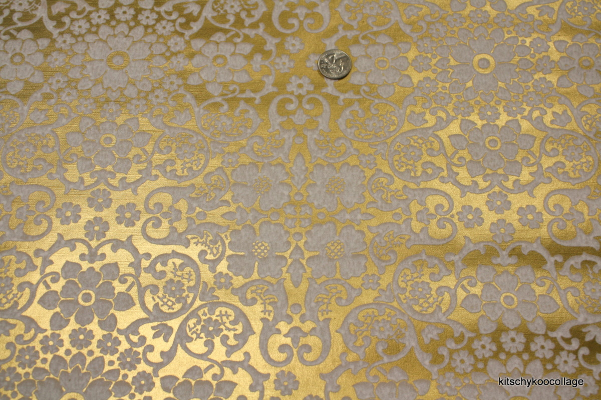 Metallic Gold Damask Wallpaper 8 , HD Wallpaper & Backgrounds